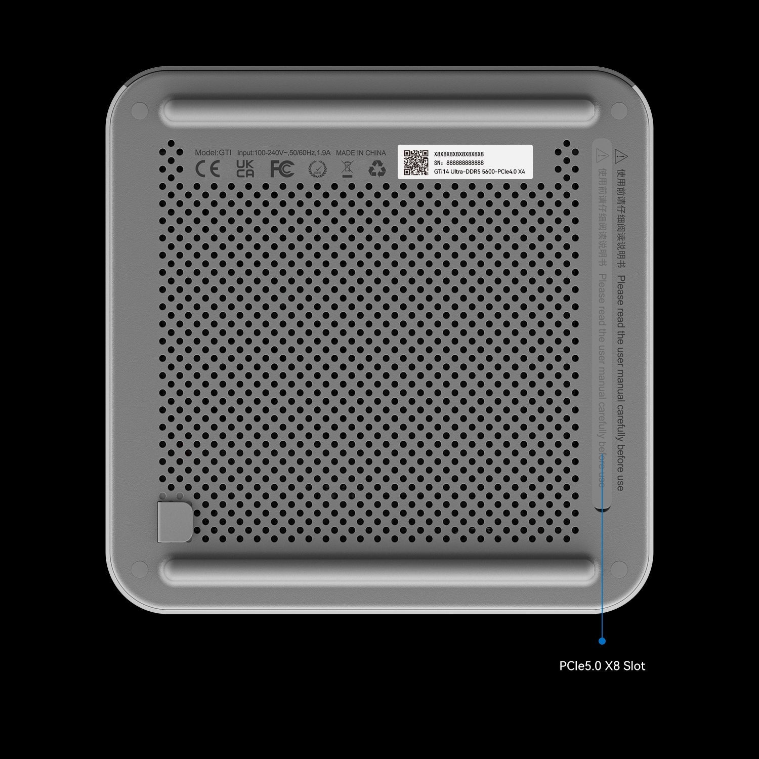 Beelink GTi15 Ultra Intel® Core™ Ultra 9 285H (OpenClaw Pre-Installed)