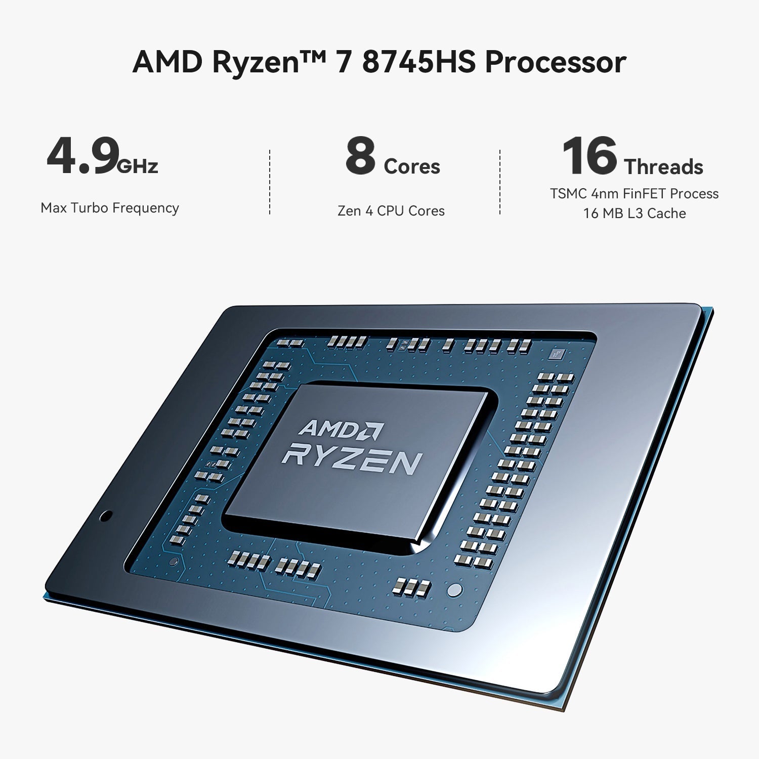 Beelink SER8 AMD Ryzen™ 7 8745HS