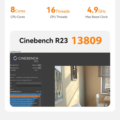 Beelink SER9 Pro AMD Ryzen™ 7 H 255