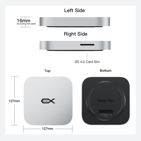 Beelink EX Mate mini 80Gbps Dock for Mac mini M4